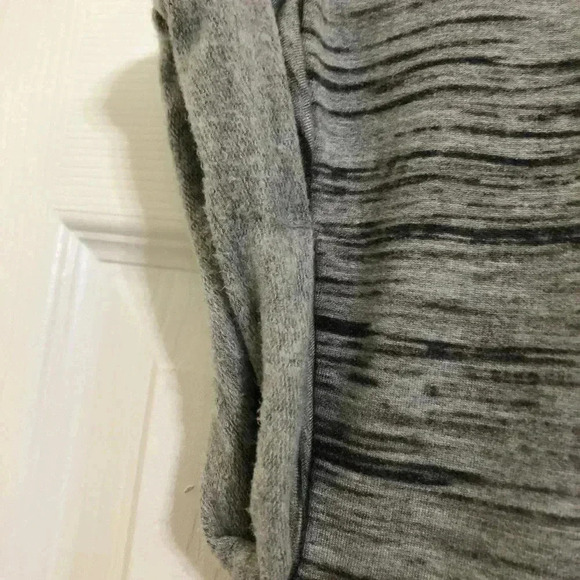 Athleta Grey Sporty Tee Dress V-Neck  Extra Small - Picture 5 of 16